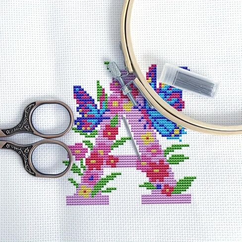 1PC 14CT White Embroidery Cloth for Cross Stitch and Handicrafts - Pre-Cut Grid Pattern, Hand Wash Only, 50 * 50 in Saudi Arabia