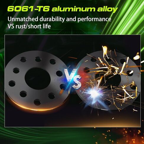 فواصل عجلات محورية 10 مم 5x114.3 5x100 متوافقة مع Subaru WRX STI 2013-2022، Outback and Legacy 2015-2022، WRX 2015-2022، Forester 2018-2022، Ascent 2019-2022 (قطعتان 56.1 مم M12x1.25) فاصل in Saudi Arabia