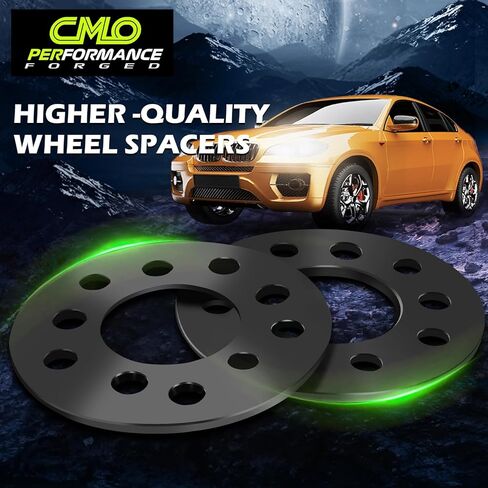 فواصل عجلات محورية 10 مم 5x114.3 5x100 متوافقة مع Subaru WRX STI 2013-2022، Outback and Legacy 2015-2022، WRX 2015-2022، Forester 2018-2022، Ascent 2019-2022 (قطعتان 56.1 مم M12x1.25) فاصل in Saudi Arabia