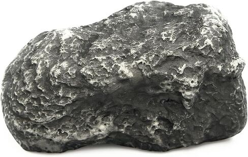 Hide-a-Key Realistic Rock، حامل مفاتيح احتياطي خارجي مع حجرة سرية، تصميم حجري رمادي، صندوق أمان مقاوم للطقس in Saudi Arabia