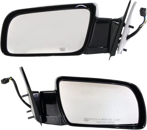 مجموعة مرايا جانبية Garage-Pro لسيارة شيفروليه C1500 1988-1998، C2500 1988-2000، C3500، K1500 للسائق والراكب، قابلة للطي يدويًا in Saudi Arabia
