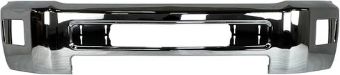 MBI AUTO - Chrome, Steel Front Bumper Face Bar Compatible with 2015-2019 Chevy Silverado 2500 & 3500 w/Fog 15-19, GM1002849 in Saudi Arabia