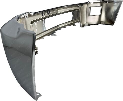 MBI AUTO - Chrome, Steel Front Bumper Face Bar Compatible with 2015-2019 Chevy Silverado 2500 & 3500 w/Fog 15-19, GM1002849 in Saudi Arabia