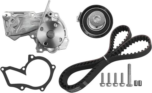 مجموعة حزام التوقيت مع مضخة مياه BE8Z-6K254-A متوافقة مع Ford Escape 2013-2016 Fiesta 2011-2019 Fusion 2013-2014 Transit Connect 2014-2016 1.6L L4 استبدال BE8Z-6268-C BE8Z-6K254-A in Saudi Arabia