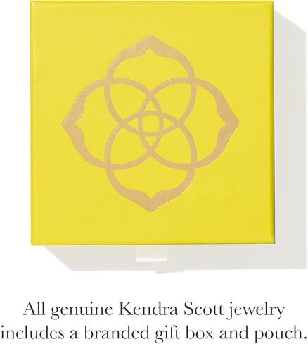 Kendra Scott Grayson Stone Pendant Necklace Gold Iridescent Drusy One Size in Kuwait