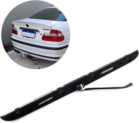 مقبض غطاء صندوق السيارة بمفتاح الباب الخلفي مع زر مفتاح متوافق مع BMW E46 316i 320i 323i 325i 328i 330i 1998-2005 51137171699 1998-2005 in Saudi Arabia