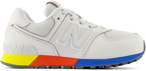 New Balance Kids 574 V1 70s Racing Lace-up Sneaker, Lilac Glo/Bright Lavender, 12.5 Wide US Unisex Little in Saudi Arabia