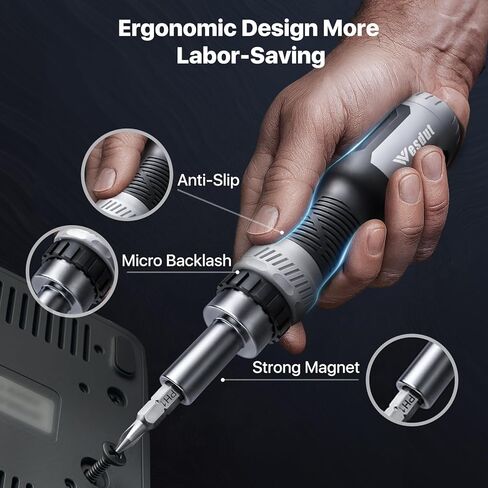 مجموعة مفك براغي متعددة القطع 13 في 1، الكل في واحد، مفك براغي [فائق المتانة]، طقم إصلاح، هدية للرجال، رأس مسطح/مشقوق/فيليبس/توركس/مربع/سداسي، مفك صواميل in Kuwait