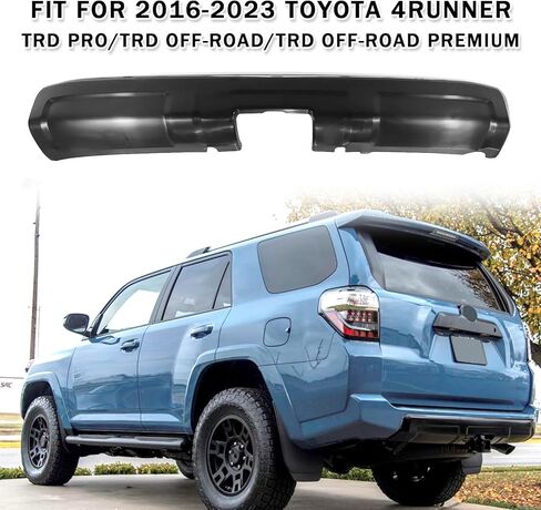 Rear Bumper Lower Valance Panel Bumper Molding Replace Fit For 2016-2023 Toyota 4Runner TRD Matte Black Exterior Car Accessories 5216935110 TO1195105 in Saudi Arabia