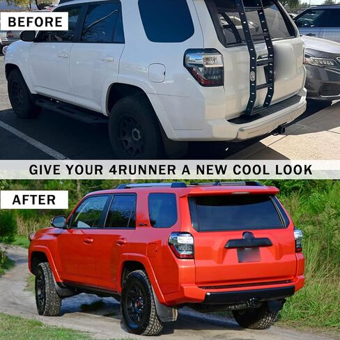 Rear Bumper Lower Valance Panel Bumper Molding Replace Fit For 2016-2023 Toyota 4Runner TRD Matte Black Exterior Car Accessories 5216935110 TO1195105 in Saudi Arabia