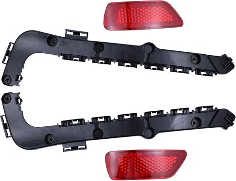 Rear Driver and Passenger Side Bumper Bracket and Reflector for Jeep Grand Cherokee 2011-2021, Grand Cherokee WK 2022 in Saudi Arabia
