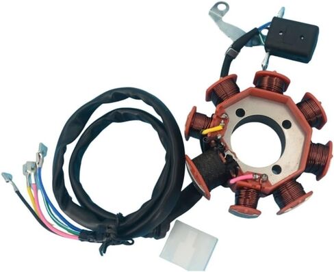 FT125 FT150 AKT125 CG125 FT 125 CG125 150 CG150 Magneto Stator Coil for 125cc 150cc 8 Pole AC Stator Coil EStator De Moto in Saudi Arabia