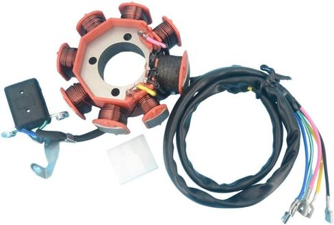 FT125 FT150 AKT125 CG125 FT 125 CG125 150 CG150 Magneto Stator Coil for 125cc 150cc 8 Pole AC Stator Coil EStator De Moto in Saudi Arabia