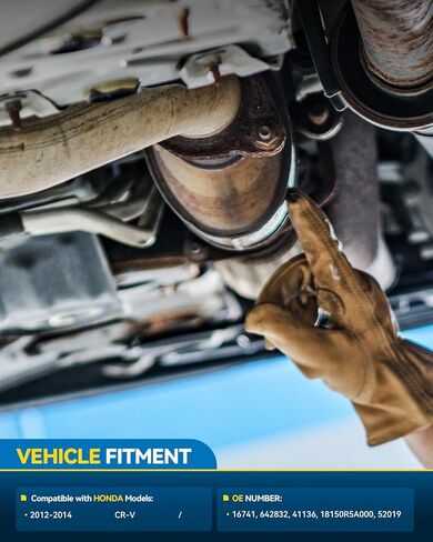 طقم المحول الحفاز الأمامي PHILTOP متوافق مع Honda Civic 2006-2011 1.8L استبدال # 16448 Direct-Fit (متوافق مع EPA) in Saudi Arabia