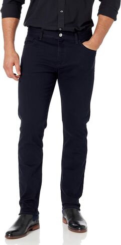 A|X Armani Exchange للرجال 5 جيوب مستقيمة داكنة شطف، Indigo Denim/Indigo، 33 in Kuwait