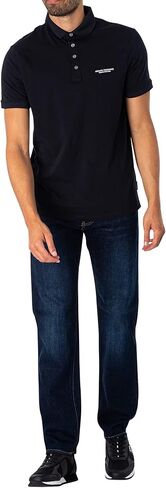 A|X Armani Exchange للرجال 5 جيوب مستقيمة داكنة شطف، Indigo Denim/Indigo، 33 in Kuwait