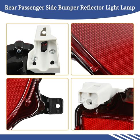 81480-0E060 Rear Passenger Side Bumper Reflector Light Lamp Fit for Toyota Highlander 2020 2021 2022 2023 Right Side in Saudi Arabia