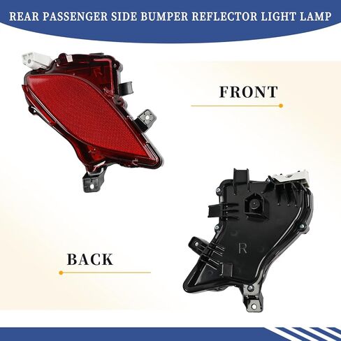81480-0E060 Rear Passenger Side Bumper Reflector Light Lamp Fit for Toyota Highlander 2020 2021 2022 2023 Right Side in Saudi Arabia