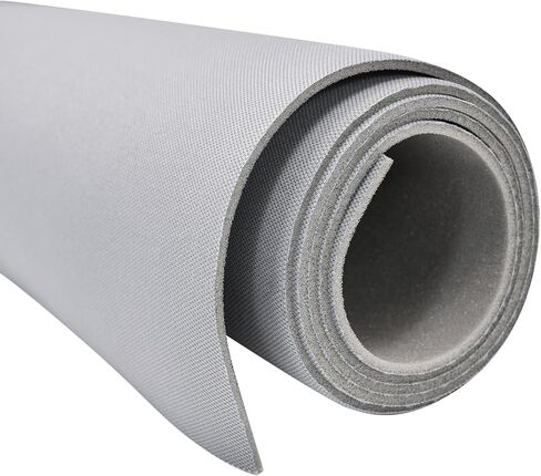 Flat Knit Headliner Fabric with Foam Backing Mesh Style Roof Liner Material for Car, SUV & RV Interior Repair - DIY Upholstery Replacement for Ceiling, Door Panels & Sun Visors (Gray, 108" x 60") in Saudi Arabia