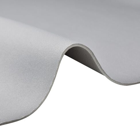 Flat Knit Headliner Fabric with Foam Backing Mesh Style Roof Liner Material for Car, SUV & RV Interior Repair - DIY Upholstery Replacement for Ceiling, Door Panels & Sun Visors (Gray, 108" x 60") in Saudi Arabia