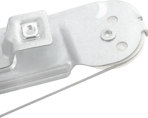 BOXI 748-986 Rear Driver Side Power Window Regulator with Motor Fits for Chevrolet Malibu 2004-2005 (to 6/06/05) / Silvery/Replaces 15270573 in Saudi Arabia