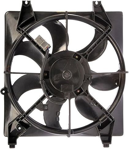 مجموعة مروحة تبريد المحرك 1 قطعة تحل محل 253802B000، 253802B100 لشركة Hyundai Santa Fe 2.7L 2007-2009، لشركة Hyundai Santa Fe 3.3L 2007-2009 in Saudi Arabia