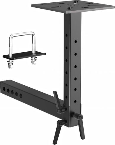 Heavy-Duty Hitch Mount Vise Plate Holder with Adjustable Height - Fits 2 inch x 2 inch Receiver with Standard Mounting Vise Plate in Saudi Arabia