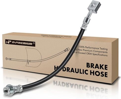 A-Premium Rear Outer Brake Hydraulic Hose with 4 Wheel Steering Compatible with Chevrolet Silverado 1500 2003-2005 & GMC Sierra 1500 2002-2005 in Saudi Arabia
