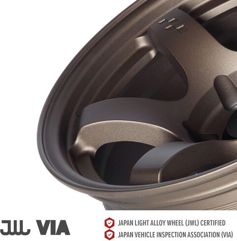 Steller 17 Inch Wheels Flat Matte Bronze 6x139.7 17x8.5, et-10mm Offset, 106.1mm CB, 57DR-X Style Rims Compatible with Toyota 4Runner, Tacoma, FJ Cruiser Lexus GX460 GX470 in Saudi Arabia