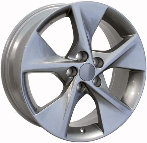 OE Wheels TY12 18 Inch Rim Fits Camry Style 5x114.3 18x7.5 Gloss Gunmetal - Hollander 69605 (1) in Saudi Arabia