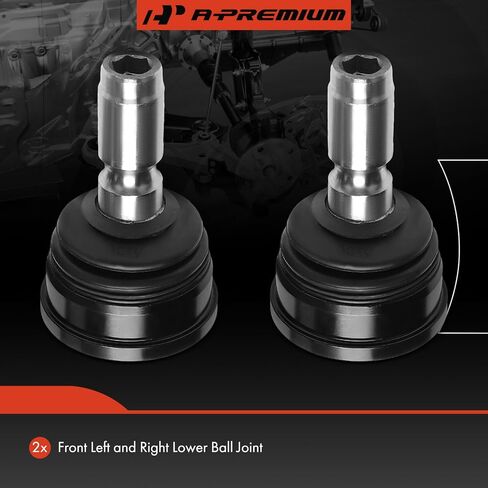 A-Premium 2 × وصلات كروية سفلية أمامية، متوافقة مع Ford Mustang 2010 2011 2012 2013 2014 in Saudi Arabia