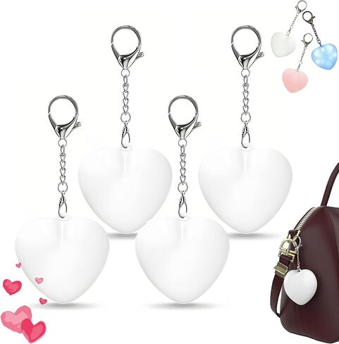 Love Wallet Tote Bag Touch Sensing Light, Heart Shape LED Automatic Glow Lights (2Pcs White) in Saudi Arabia
