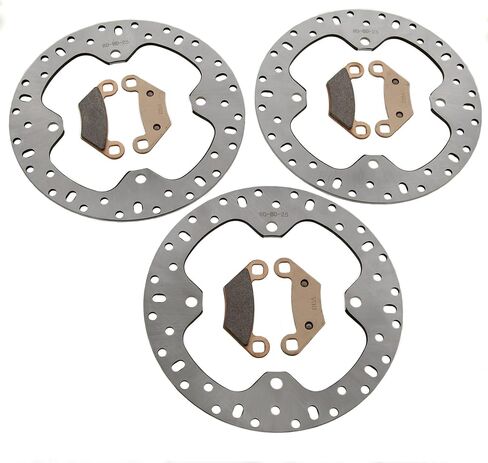 Brake Rotors and Brake Pads for Polaris Sportsman 850 2015 Front & Rear Brakes in Saudi Arabia