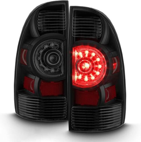 AKKON-لنمط المصنع أسود مدخن 2005-2015 تويوتا تاكوما LED زوج أضواء خلفية استبدال مصابيح الفرامل in Saudi Arabia