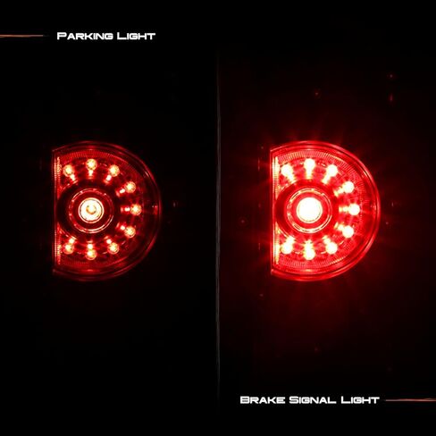 AKKON-لنمط المصنع أسود مدخن 2005-2015 تويوتا تاكوما LED زوج أضواء خلفية استبدال مصابيح الفرامل in Saudi Arabia