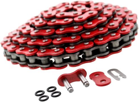 2005 2006 2007 Polaris Predator 500 Red O-Ring Chain & Black Sprocket 13/37 94L in Saudi Arabia