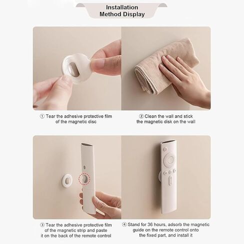 Magnetic Remote Control Holder Wall Mount Upgraded Wall Mount Remote Holder Organizers For Tv Home Office Accessories in Saudi Arabia