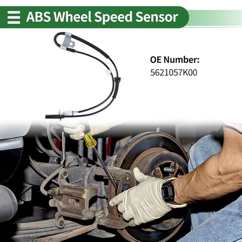 ABS عجلة السرعة الاستشعار ABS الاستشعار نظام الفرامل المضادة للقفل الاستشعار رقم 5621057K00 لسوزوكي سويفت Iii 2005 1 قطعة الجبهة اليمنى in Kuwait
