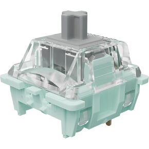 Zhouwang GATERON G Blue Pro 3.0 Keyboard Switches,Click-on Pre-lubricated RGB 3-Pin 60gf Gaming Mechanical Keyboard(Blue,108PCS) in Kuwait