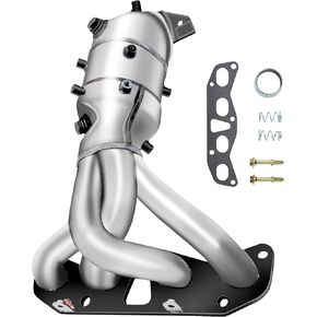 [Front+Rear]FortunaFlow Catalytic Converter Compatible with Buick Verano 2012-2015,Chevy Malibu 2013-2014,Impala 2014 2.4L,Replace 16776,644093(EPA Compliant+standard) in Kuwait