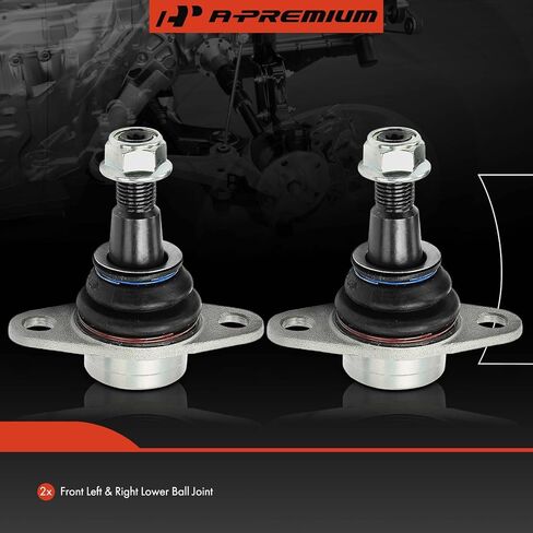 A-Premium 2 x Front Lower Ball Joint, Compatible with Mini R60 Series Cooper Countryman 2011-2016, R61 Series Cooper Paceman 2013-2016 in Saudi Arabia
