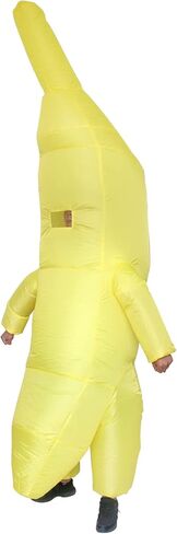 IRETG Inflatable Banana Costume for Adults Halloween Blow Up Banana Costume in Kuwait