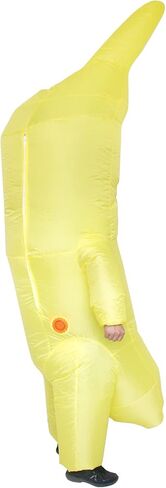 IRETG Inflatable Banana Costume for Adults Halloween Blow Up Banana Costume in Kuwait