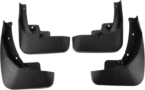 X AUTOHAUX 1set Front and Rear Mud Flaps Splash Guards Mud Guards for Audi Q7 2020-2023 W/Mount Accessories in Saudi Arabia
