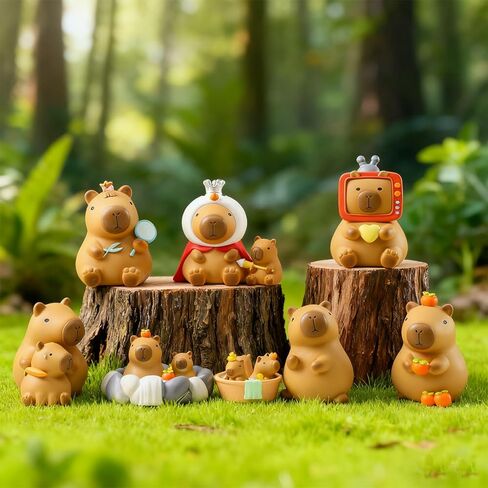 Capybara Blind Box Figures, Random Design Action Figures Collectible Toys Home Decorations, Single Box in Saudi Arabia
