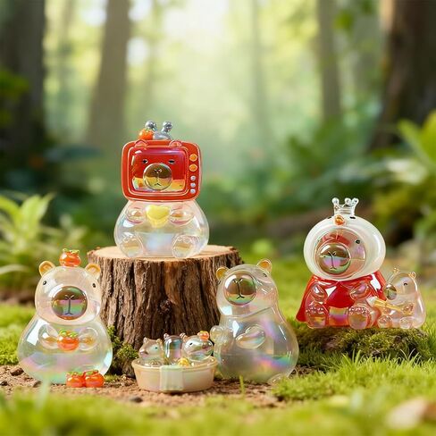 Capybara Blind Box Figures, Random Design Action Figures Collectible Toys Home Decorations, Single Box in Saudi Arabia