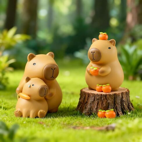 Capybara Blind Box Figures, Random Design Action Figures Collectible Toys Home Decorations, Single Box in Saudi Arabia