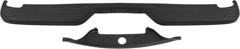 KUAFU Rear Bumper Step Pad Kit Compatible with 2000-2005 Ford Excursion Replacement for FO1191151 FO1191116 3C7Z-17B807-AAB XL3Z-17B807-AAA Top & Lower Pad PP Plastic Black in Saudi Arabia