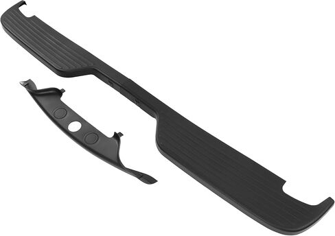 KUAFU Rear Bumper Step Pad Kit Compatible with 2000-2005 Ford Excursion Replacement for FO1191151 FO1191116 3C7Z-17B807-AAB XL3Z-17B807-AAA Top & Lower Pad PP Plastic Black in Saudi Arabia