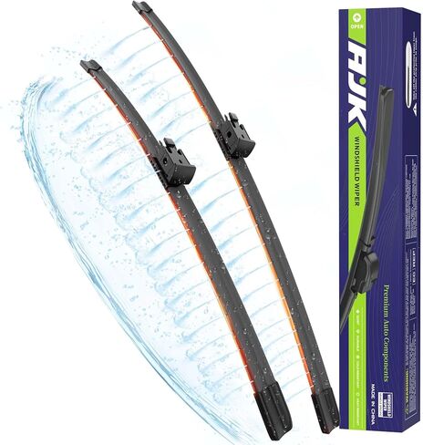 AJK Heated Windshield Wiper Blade, OEM Quality Heated Front Windshield Wipers for Benz E53 AMG 2019-2023, Window Blades，Heated 2 PCS in Saudi Arabia